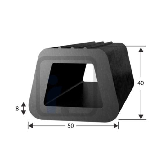 Docking Rubber 50x40mm - Image 2
