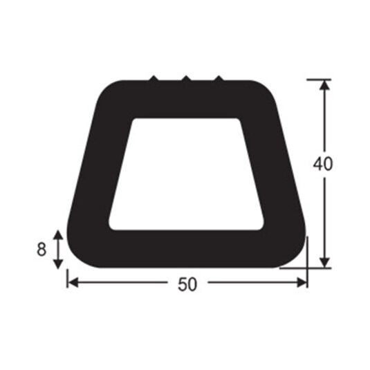Docking Rubber 50x40mm