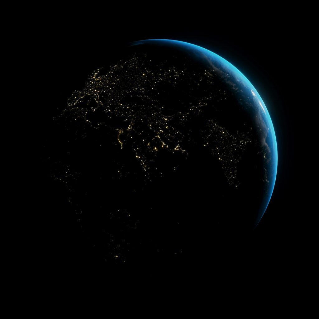 Earth GPS Satellite